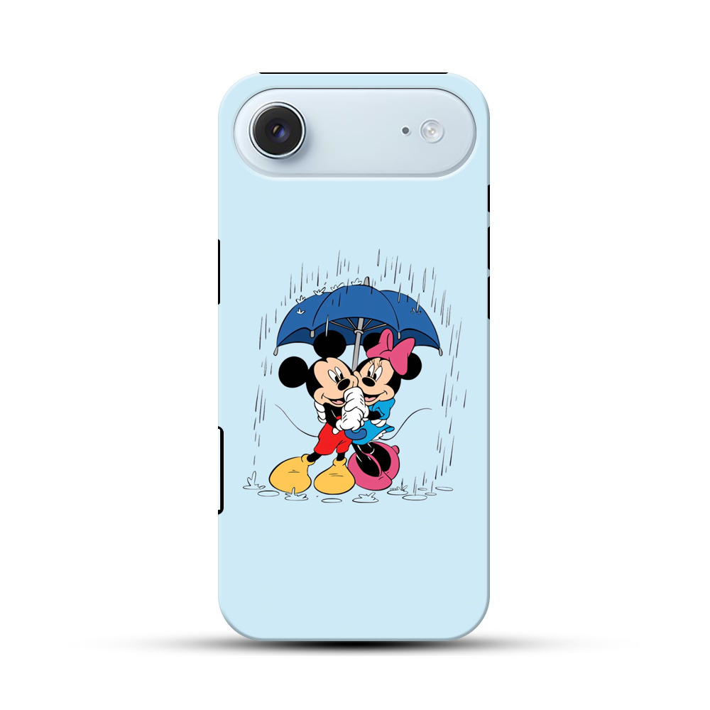 ミッキーとミニーの雨 iPhone Airオリジナル耐衝撃ケース