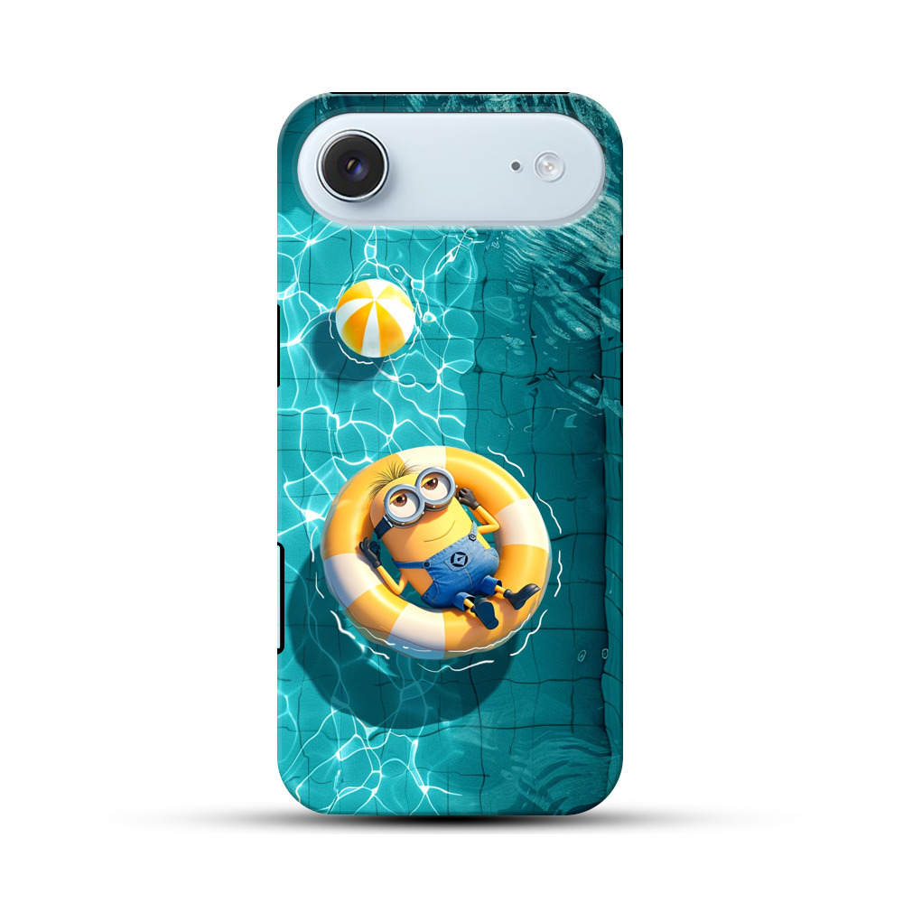 浮き輪でリラックス iPhone Airオリジナル耐衝撃ケース