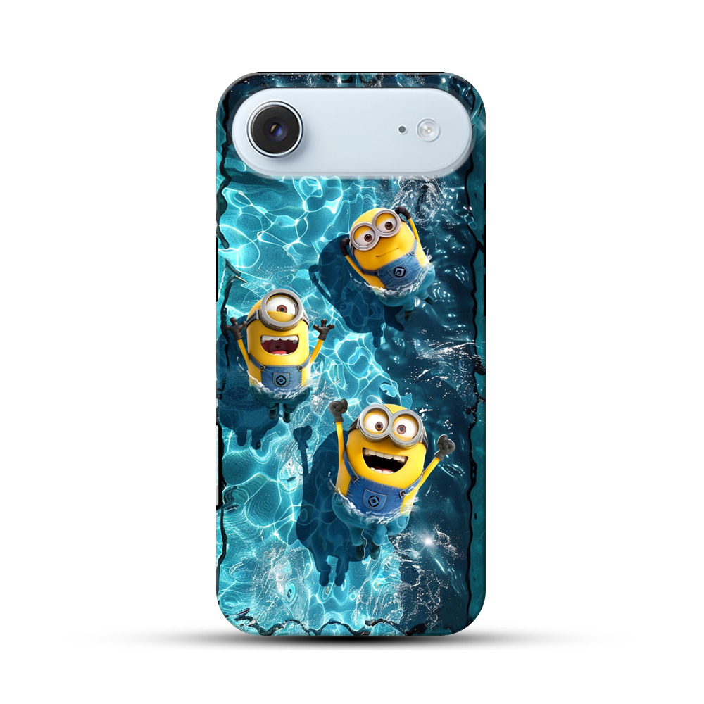 ミニオンズ水遊び iPhone Airオリジナル耐衝撃ケース