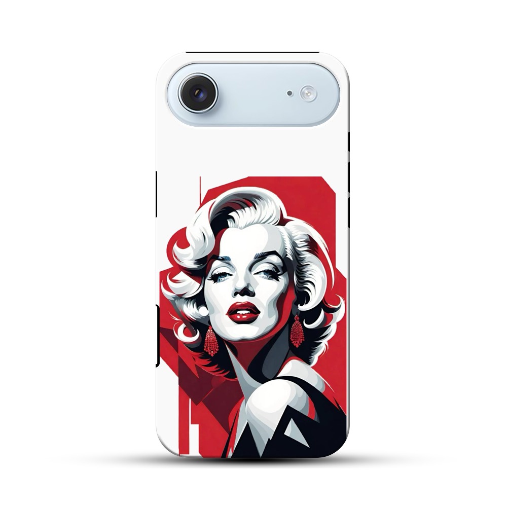 魅力的な女性の肖像 iPhone Airオリジナル耐衝撃ケース