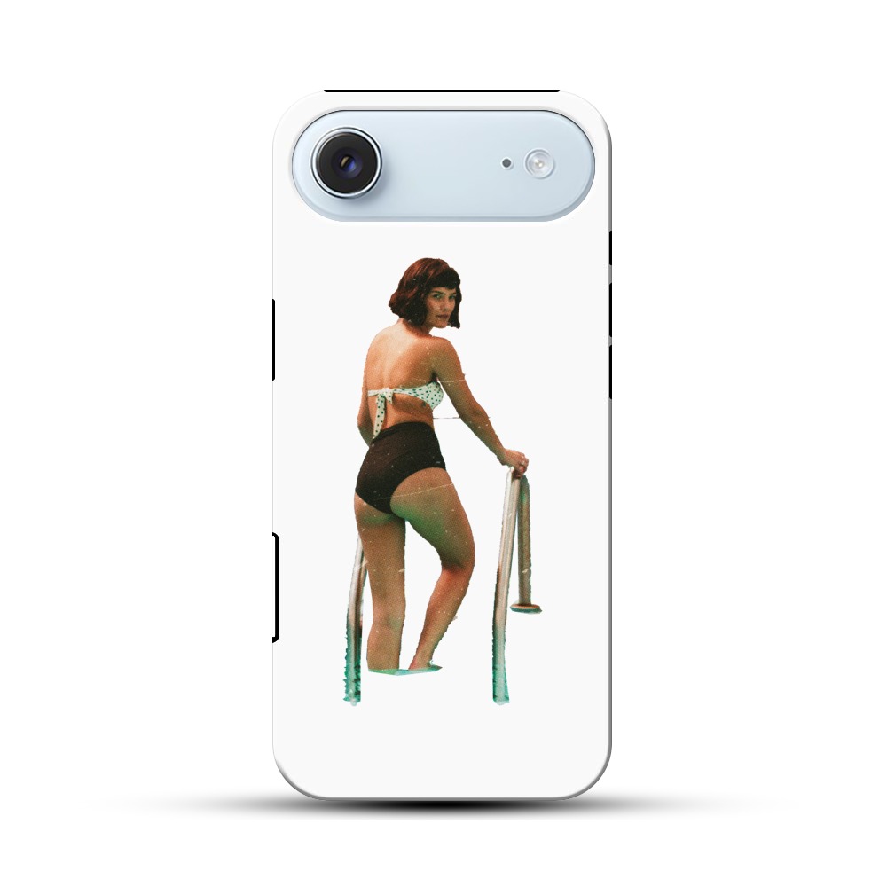 水着の女性 iPhone Airオリジナル耐衝撃ケース