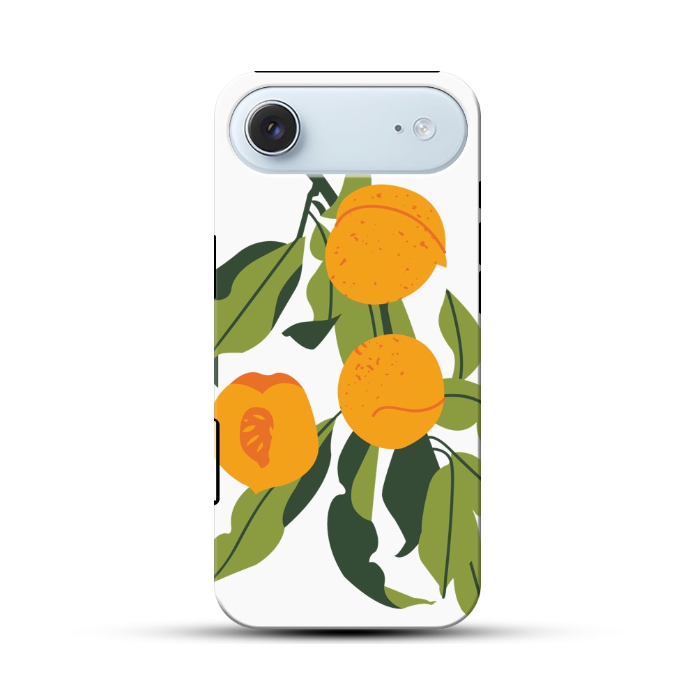 桃の枝と果実 peach-illustration 桃の枝と果実 peach-illustration