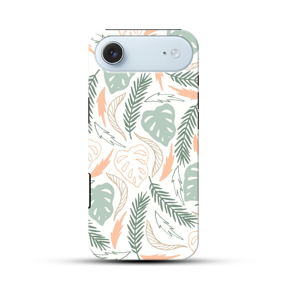 ナチュラルリーフパターン iPhone Airオリジナル耐衝撃ケース