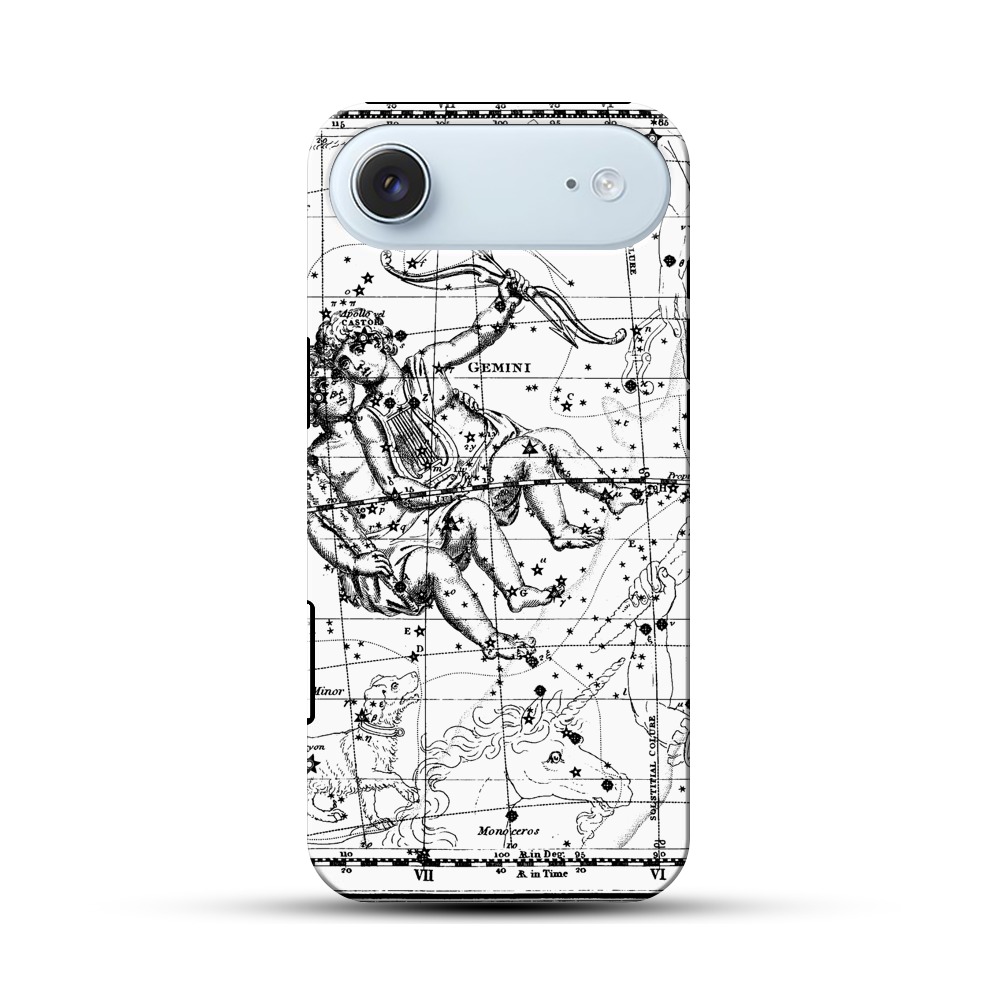 猫のイラスト iPhone Airオリジナル耐衝撃ケース