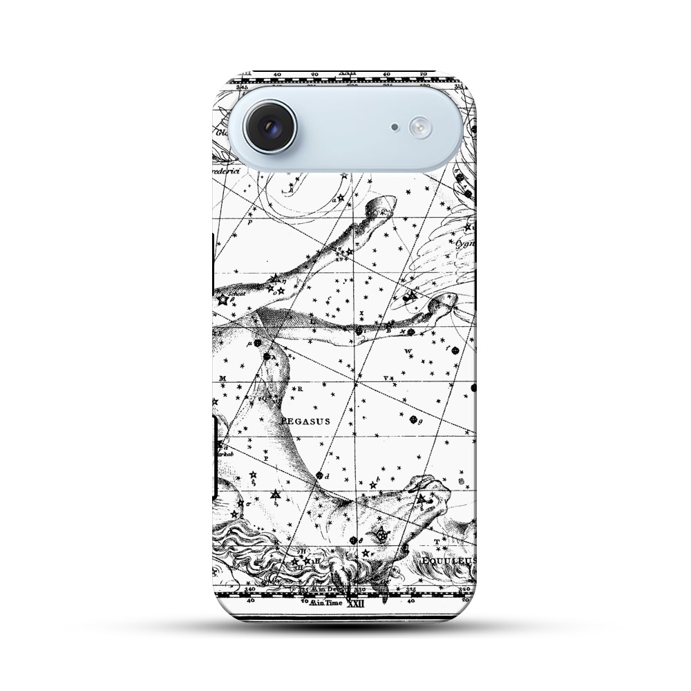 猫のイラスト iPhone Airオリジナル耐衝撃ケース