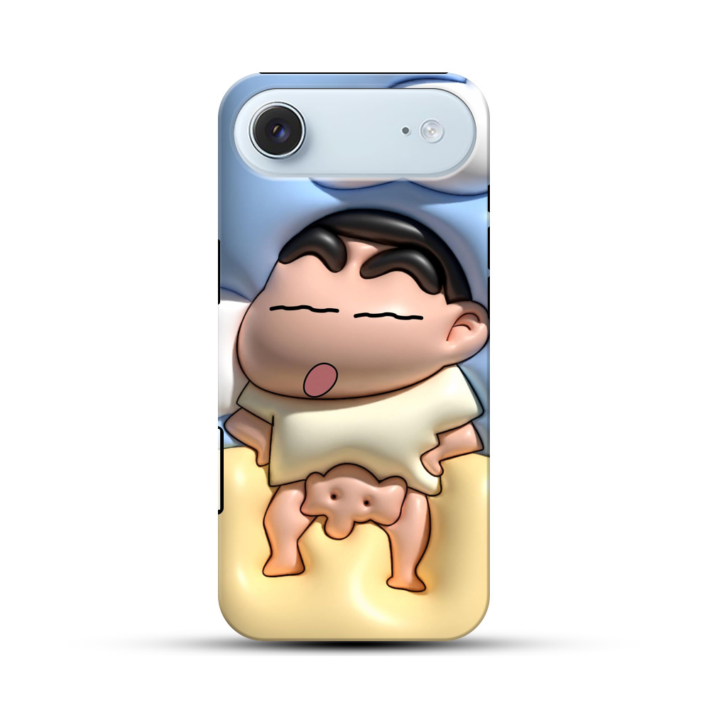 ねているしんちゃん iPhone Airオリジナル耐衝撃ケース