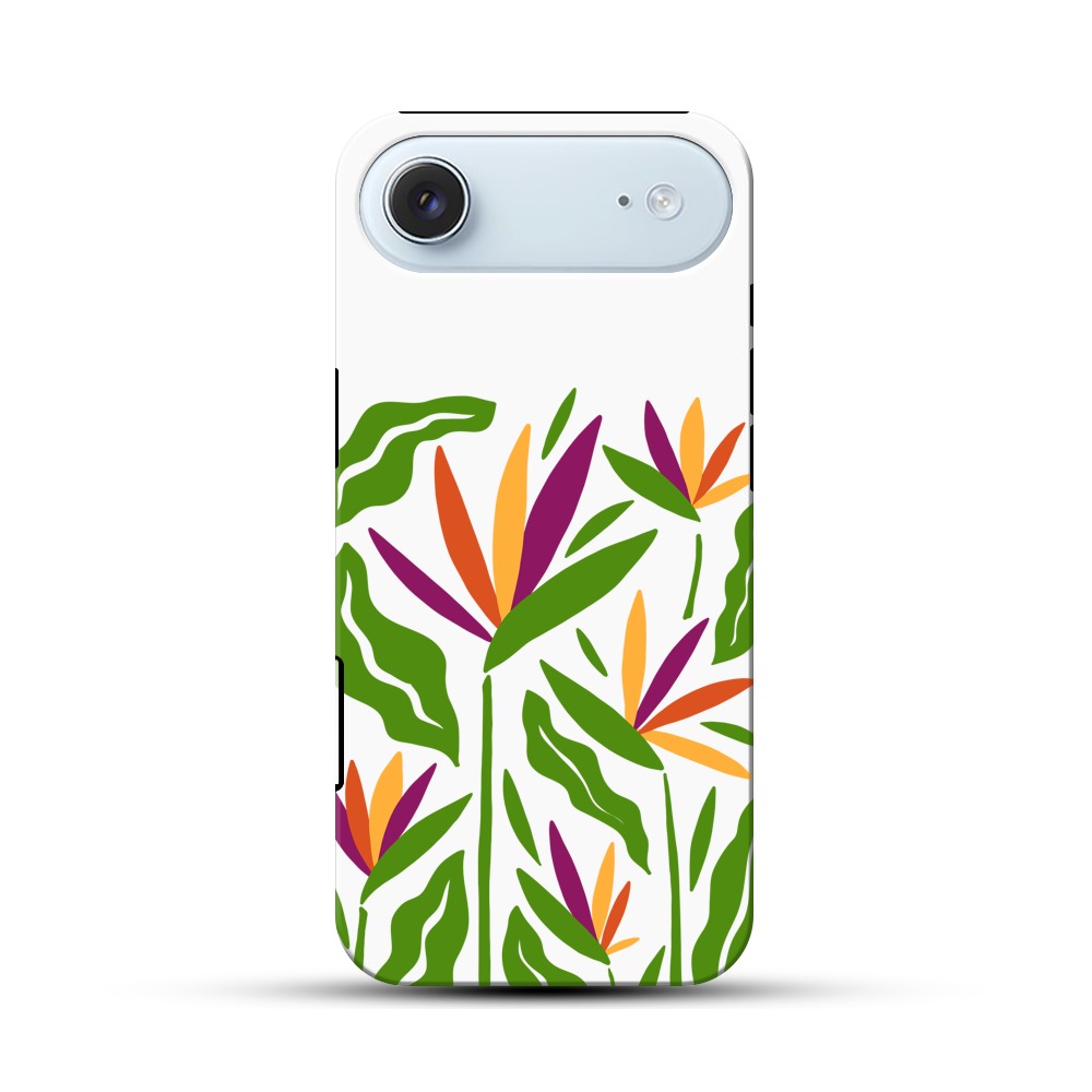 熱帯花 iPhone Airオリジナル耐衝撃ケース