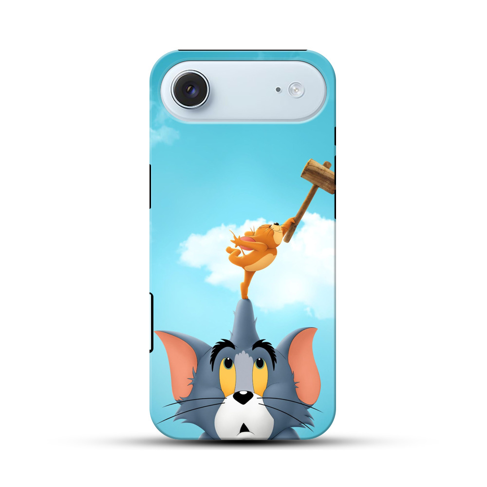 ねずみと木のハンマー iPhone Airオリジナル耐衝撃ケース