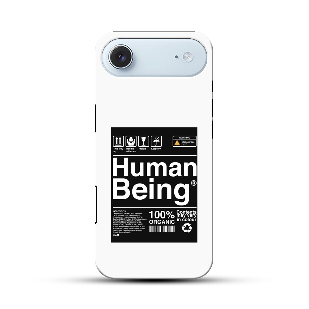人間 iPhone Airオリジナル耐衝撃ケース