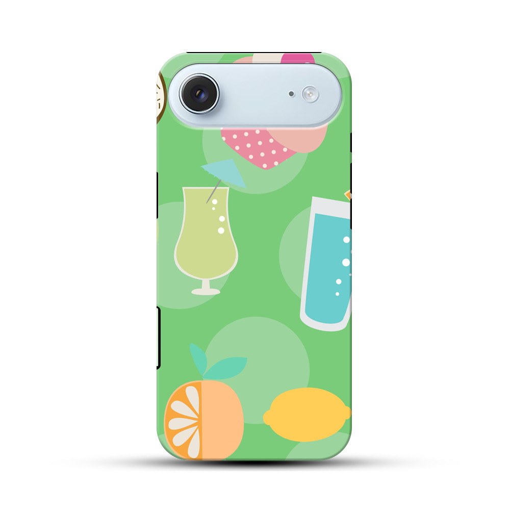 お菓子と飲み物 iPhone Airオリジナル耐衝撃ケース