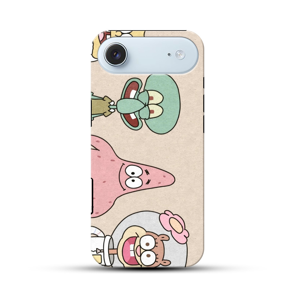 パトリックとスクイッドワード iPhone Airオリジナル耐衝撃ケース