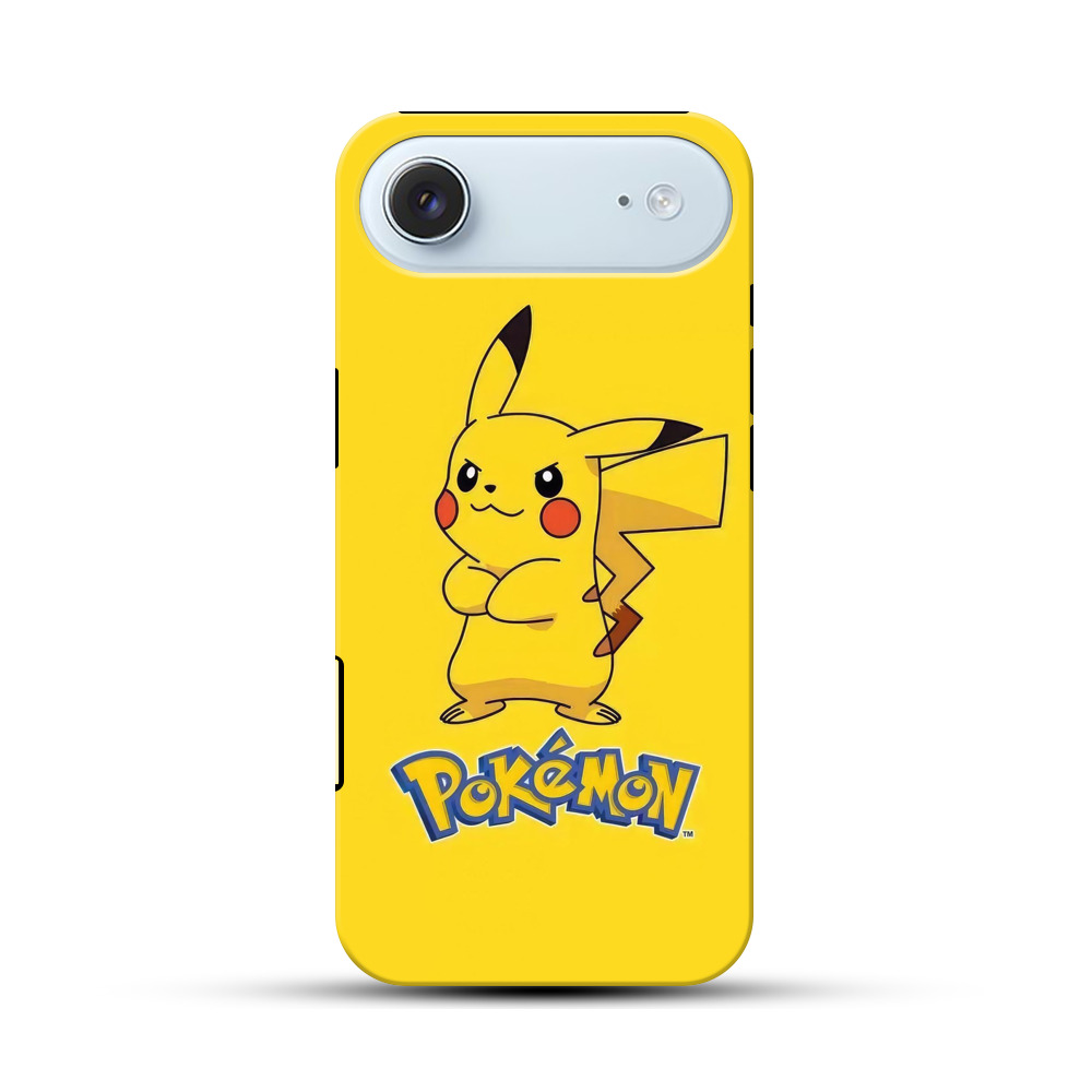 元気なピカチュウ iPhone Airオリジナル耐衝撃ケース