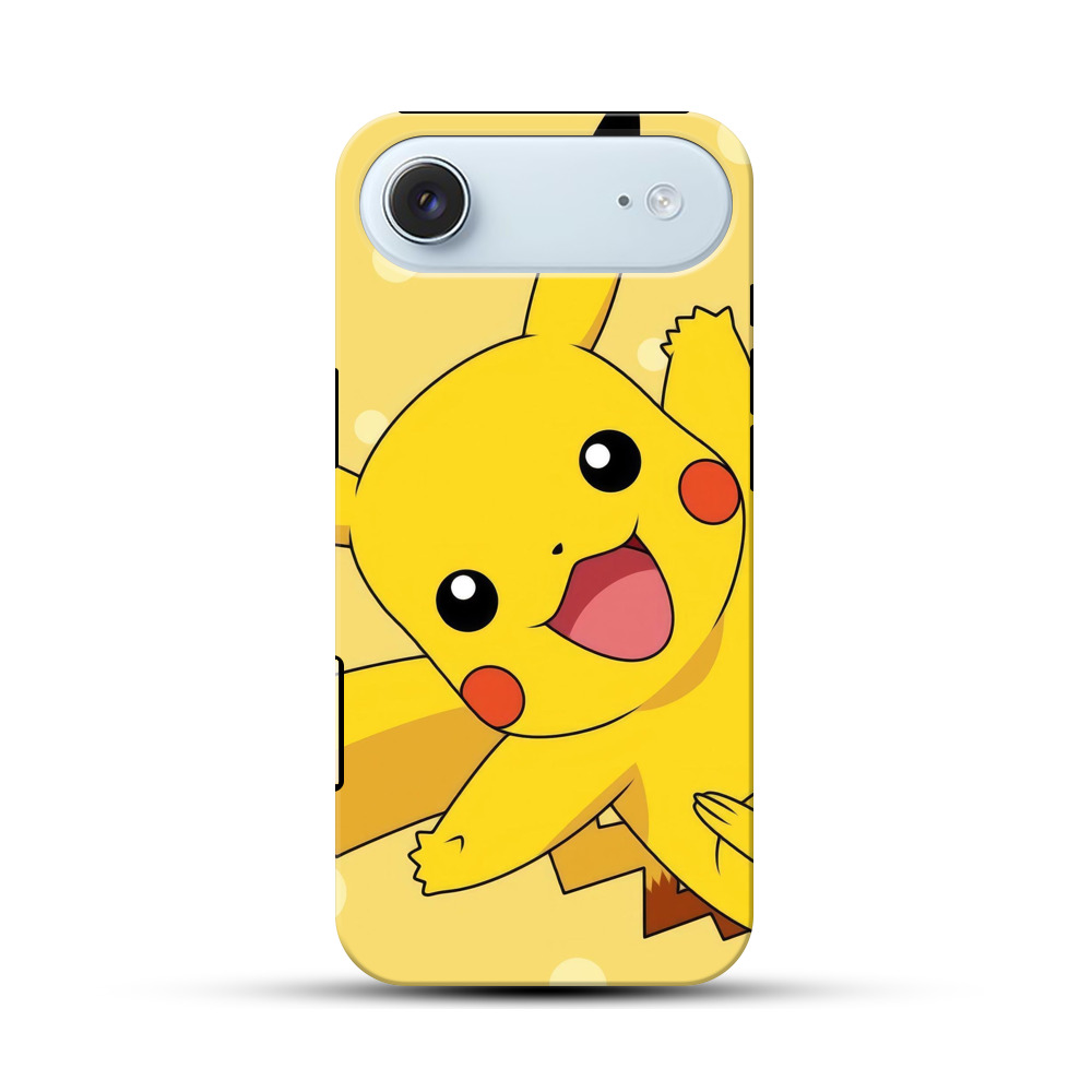 ピカチュウのアップ iPhone Airオリジナル耐衝撃ケース