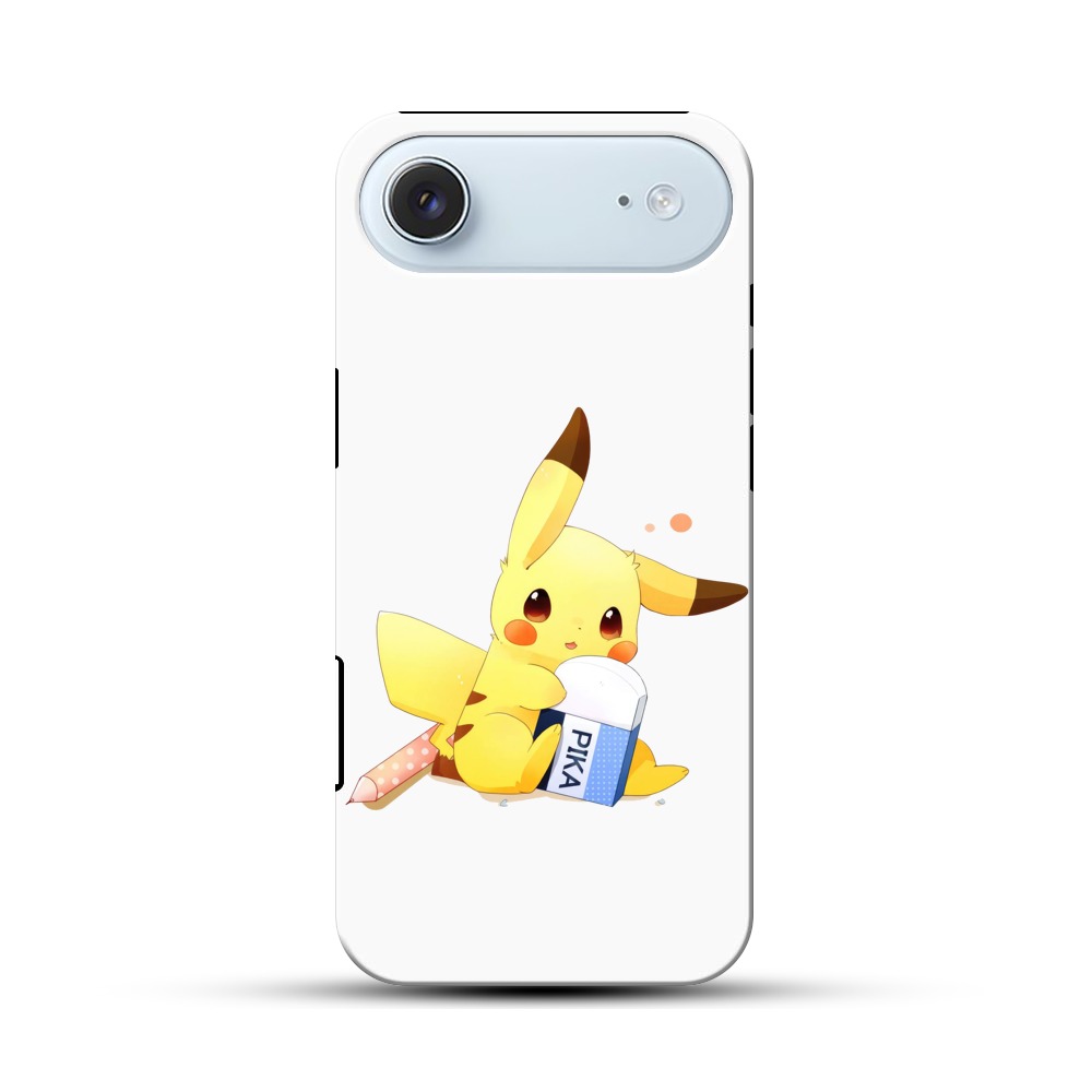 ピカチュウと消しゴム iPhone Airオリジナル耐衝撃ケース