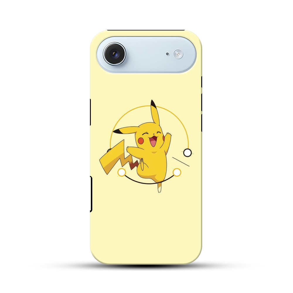 笑うピカチュウ iPhone Airオリジナル耐衝撃ケース