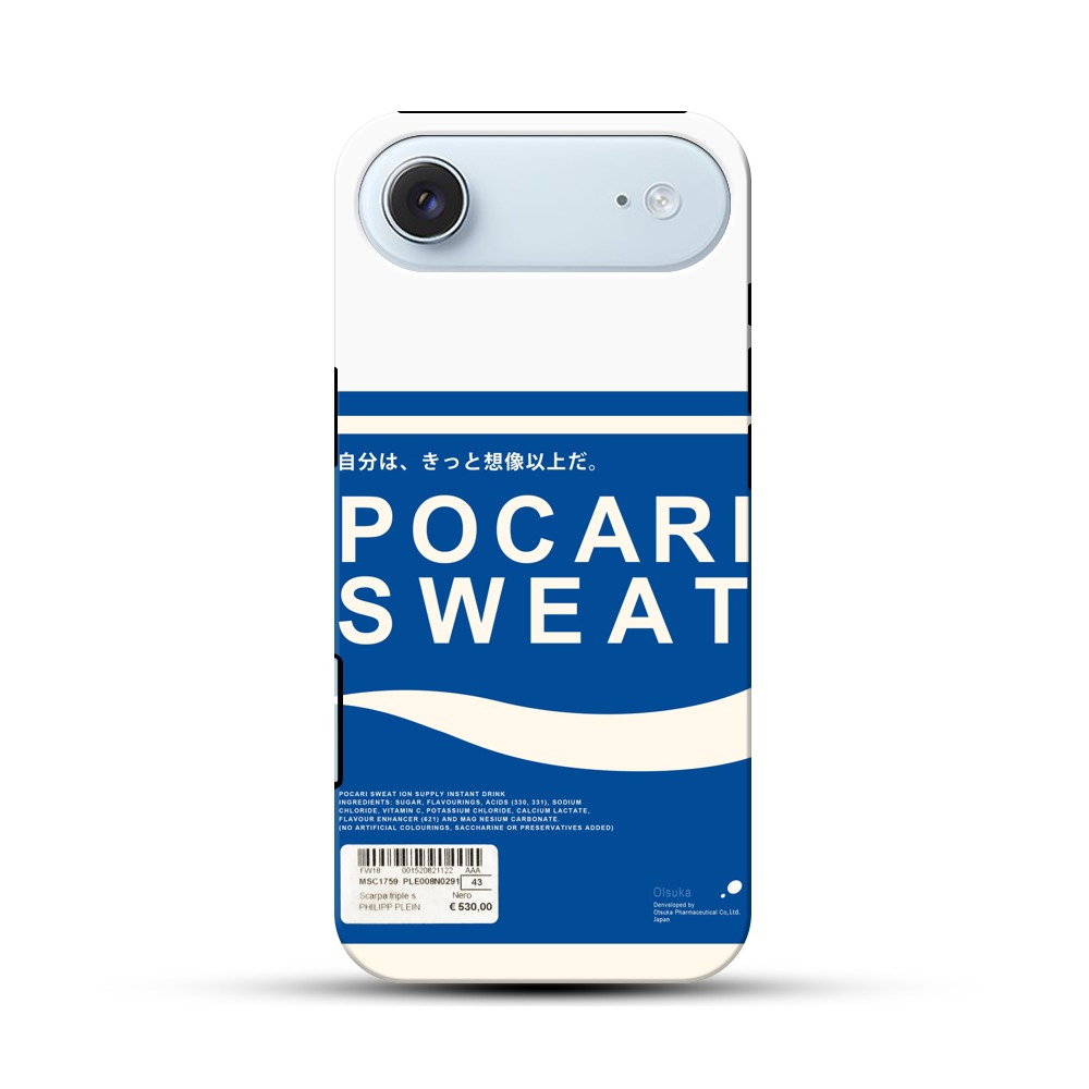 ポカリスエットロゴ iPhone Airオリジナル耐衝撃ケース