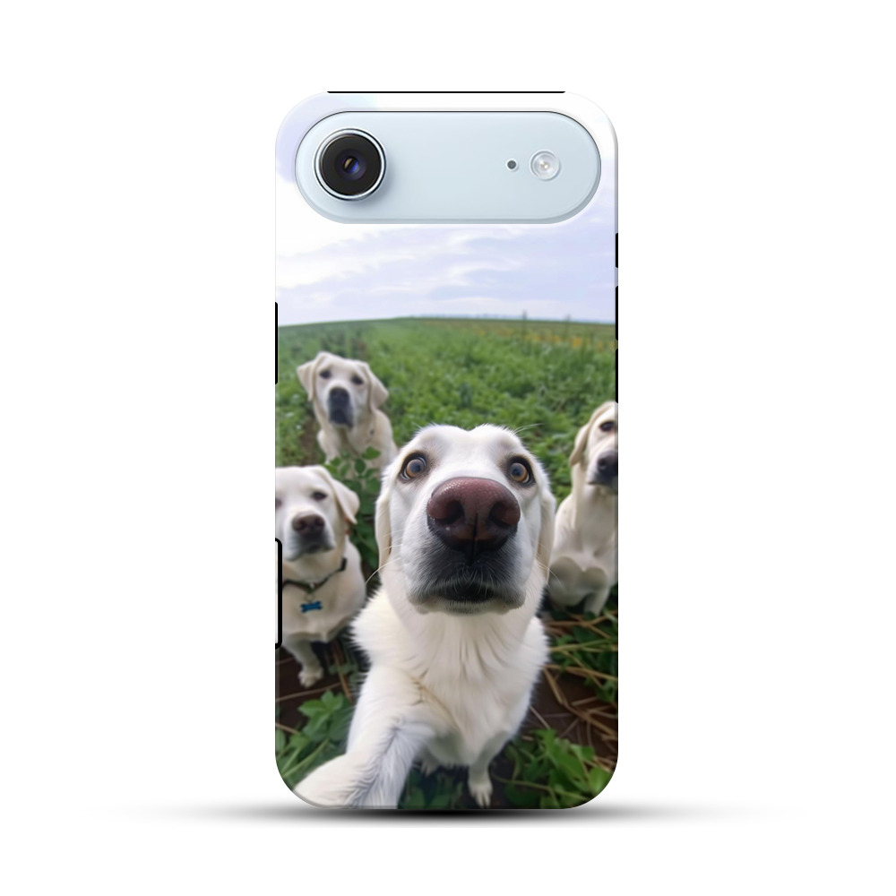 ラブラドールの群れ iPhone Airオリジナル耐衝撃ケース