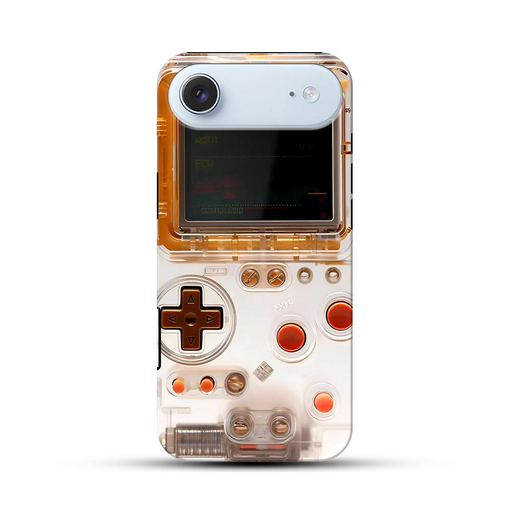 クリアゲーム機操作パネル iPhone Airオリジナル耐衝撃ケース