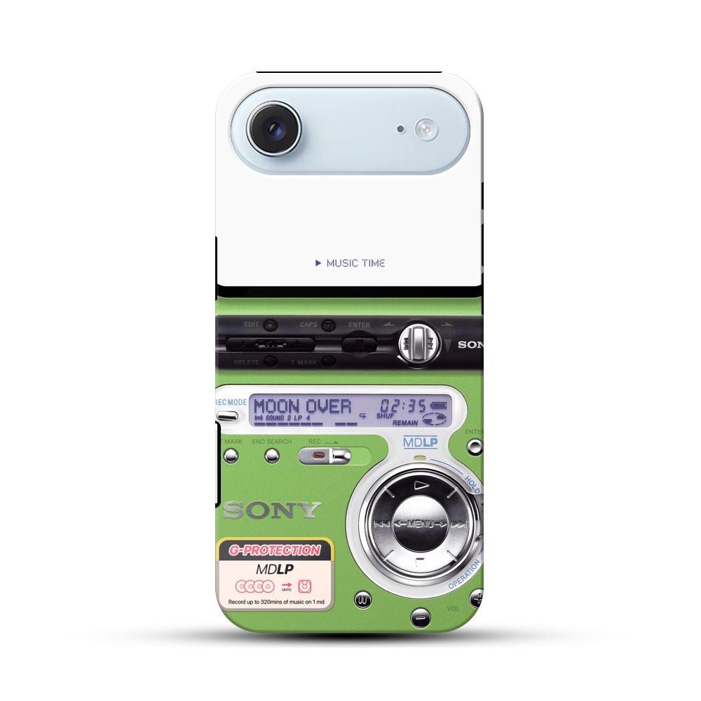 レトロカセットウォークマン iPhone Airオリジナル耐衝撃ケース