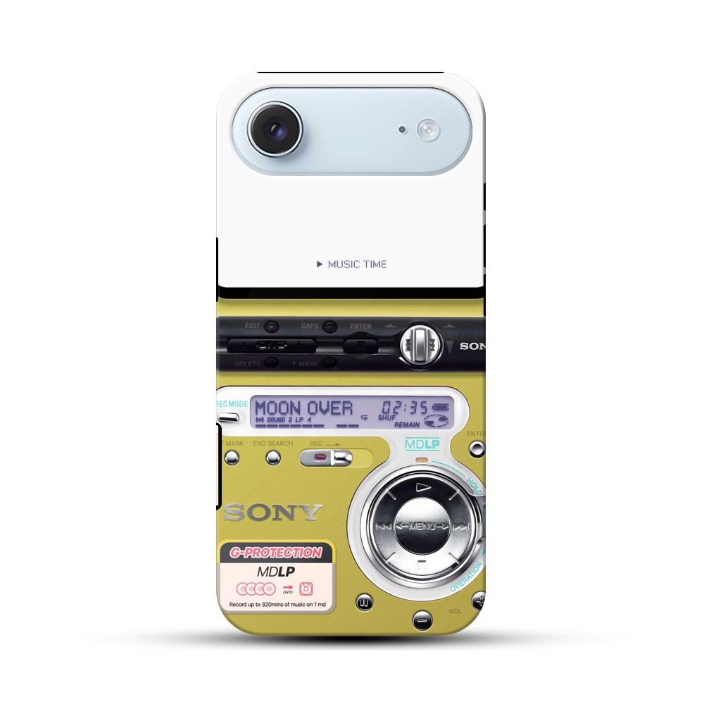 ソニーMDプレーヤー iPhone Airオリジナル耐衝撃ケース