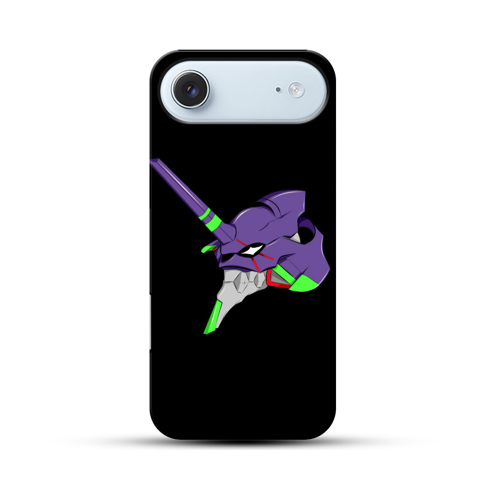 紫色のロボットヘルメット iPhone Airオリジナル耐衝撃ケース