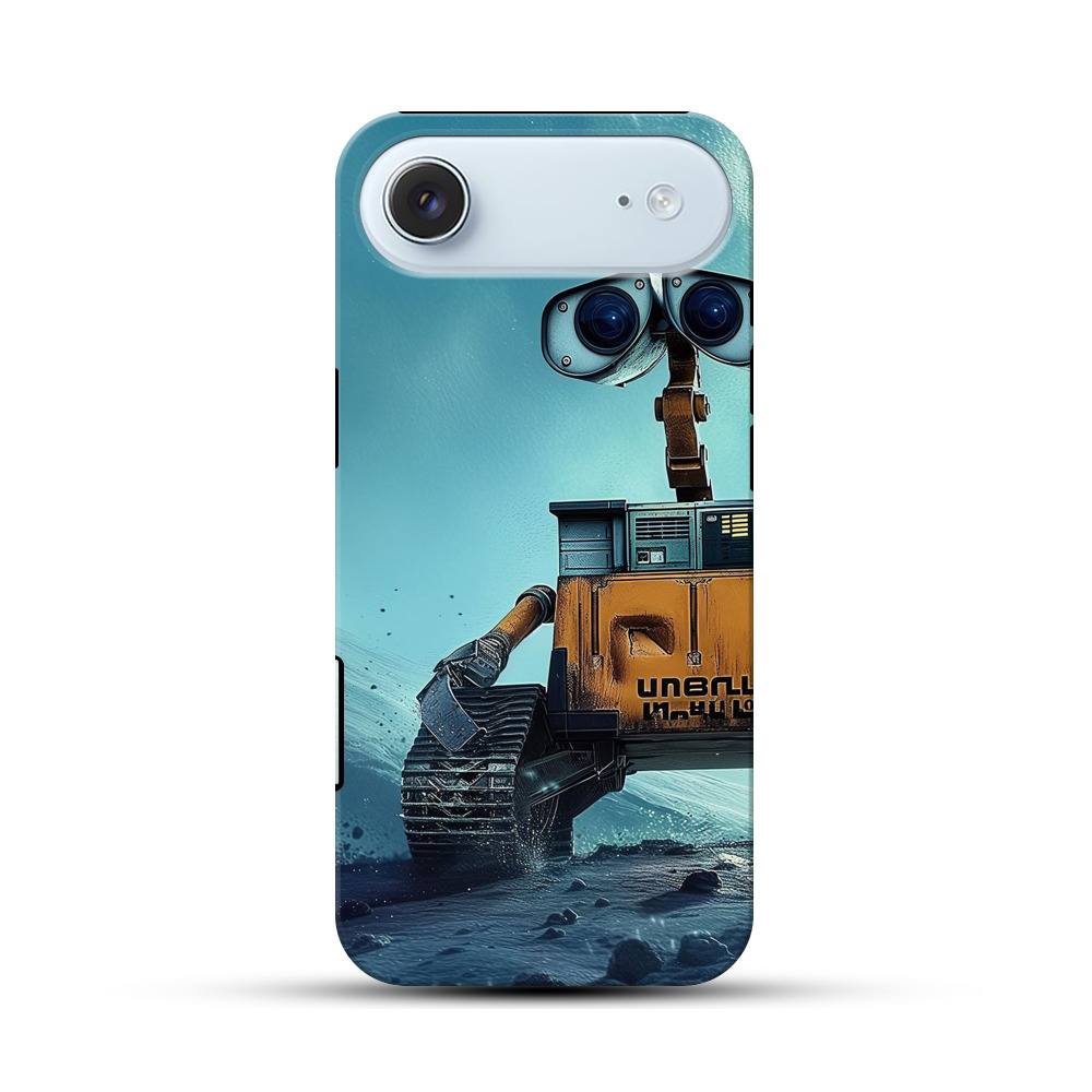 未来的な宇宙ロボット iPhone Airオリジナル耐衝撃ケース