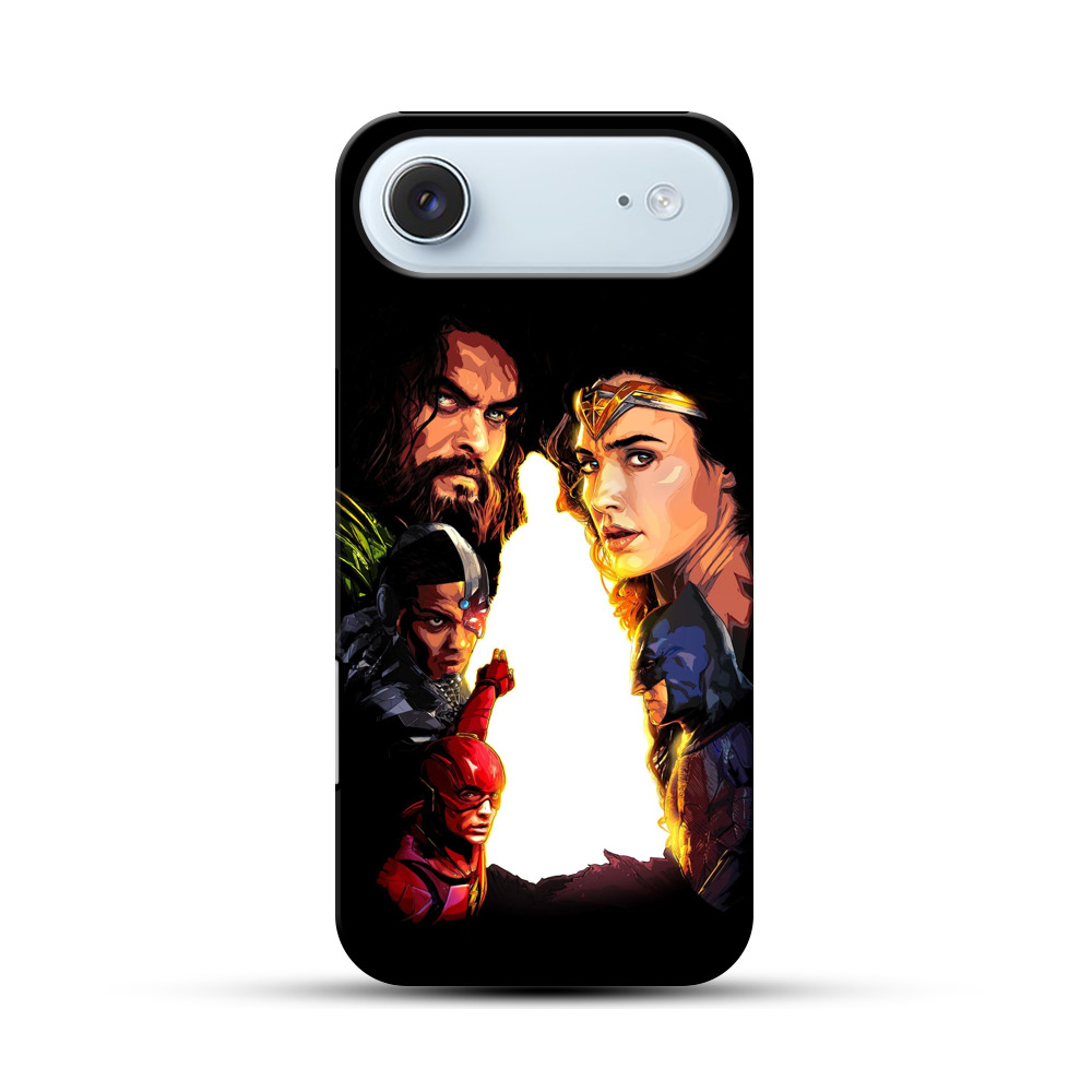 正義ヒーロー集合 iPhone Airオリジナル耐衝撃ケース