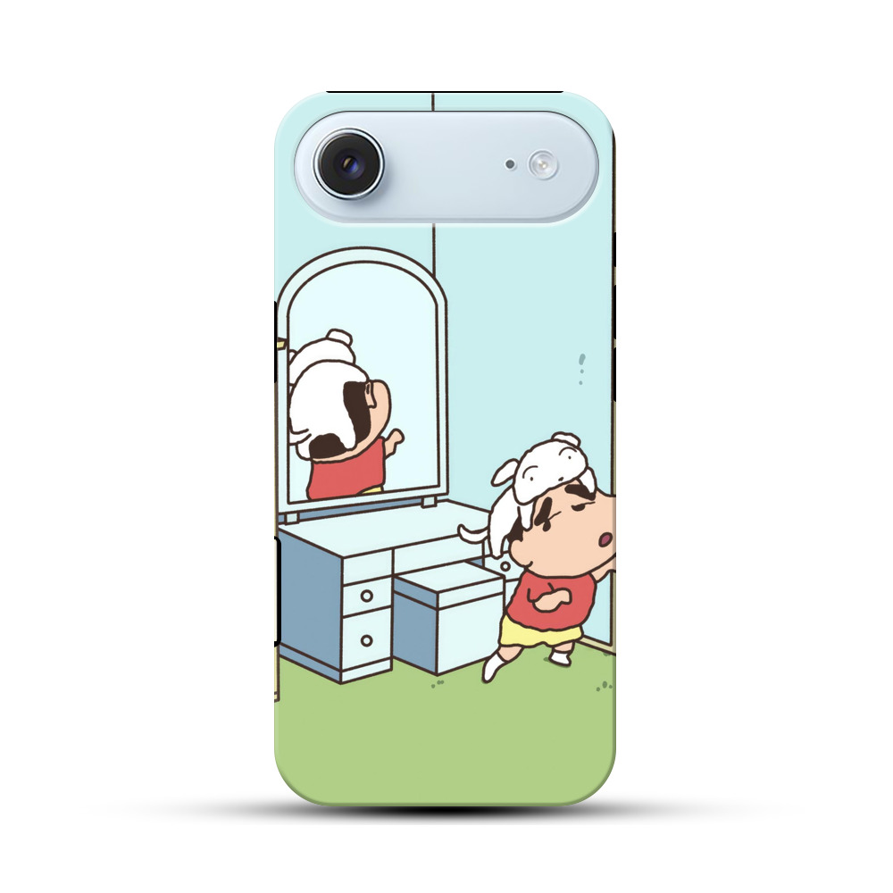 犬かぶりのしんちゃん iPhone Airオリジナル耐衝撃ケース