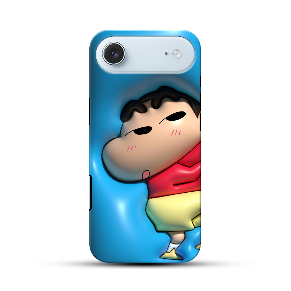 しんちゃんのいたずら顔 iPhone Airオリジナル耐衝撃ケース