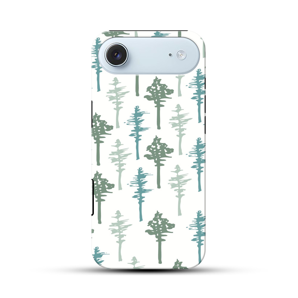 シンプルな木柄のパターン iPhone Airオリジナル耐衝撃ケース