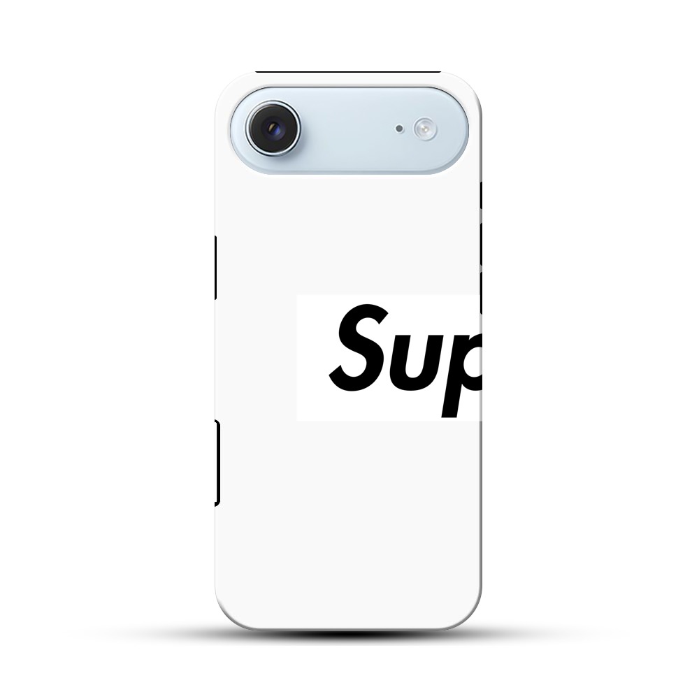 シンプルなロゴデザイン iPhone Airオリジナル耐衝撃ケース