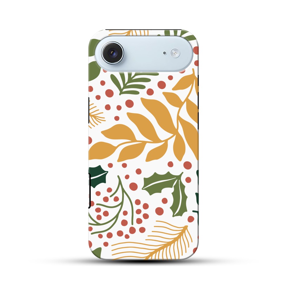 植物の模様 iPhone Airオリジナル耐衝撃ケース