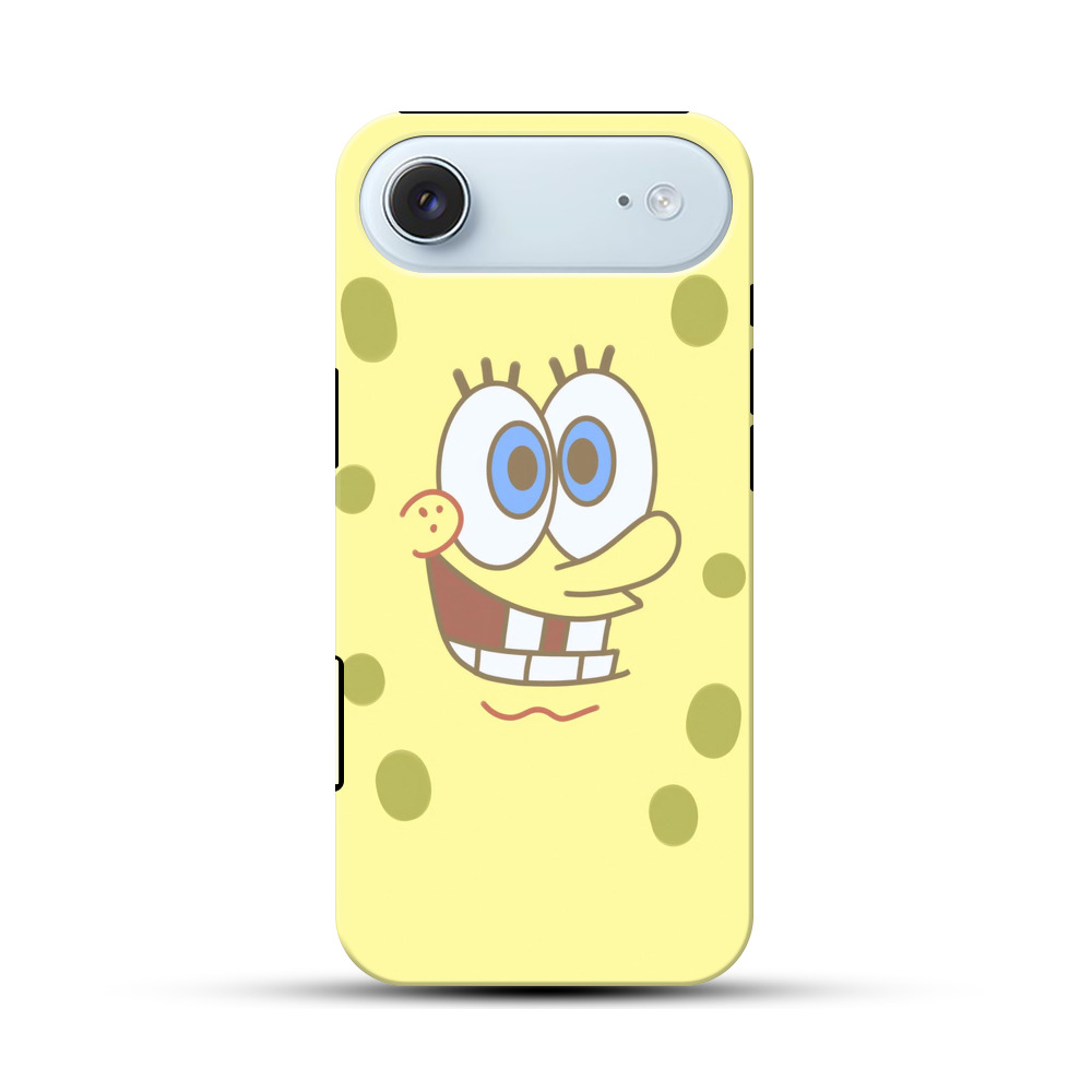スポンジボブの顔 iPhone Airオリジナル耐衝撃ケース