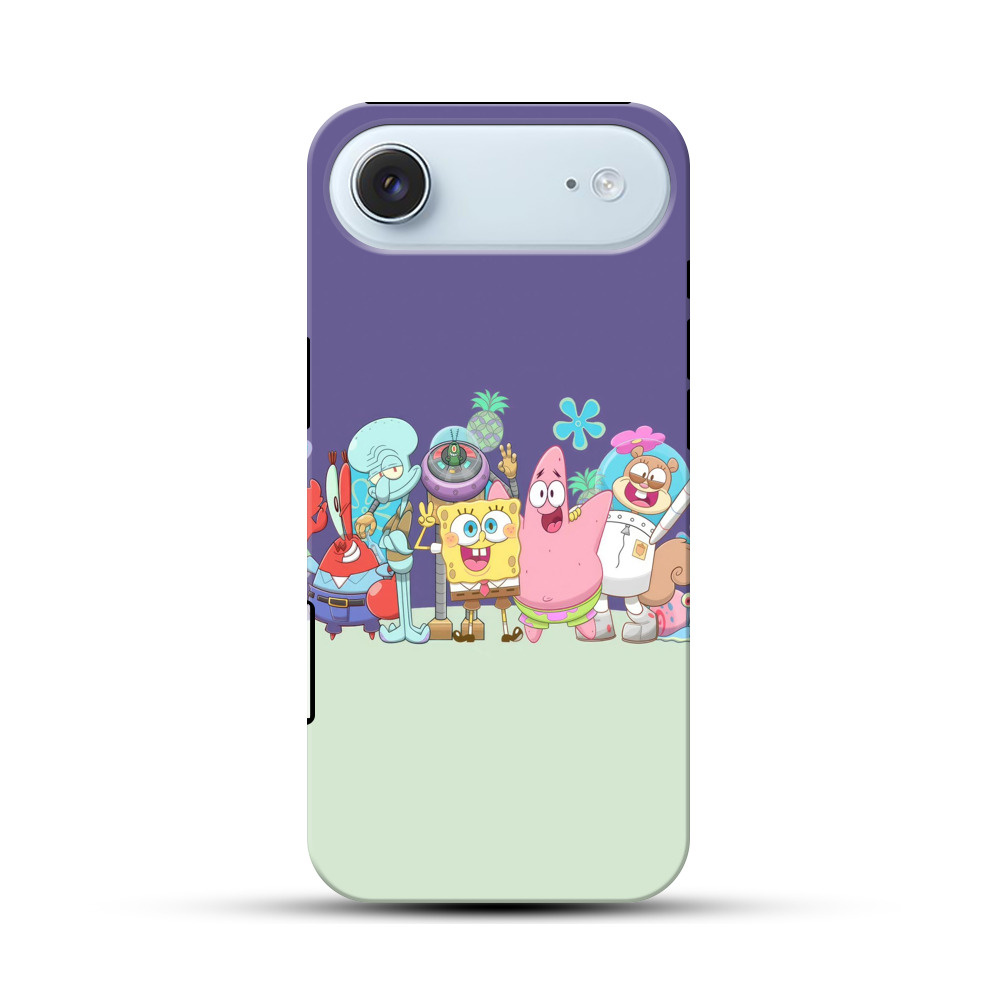 スポンジボブ海の仲間たち iPhone Airオリジナル耐衝撃ケース