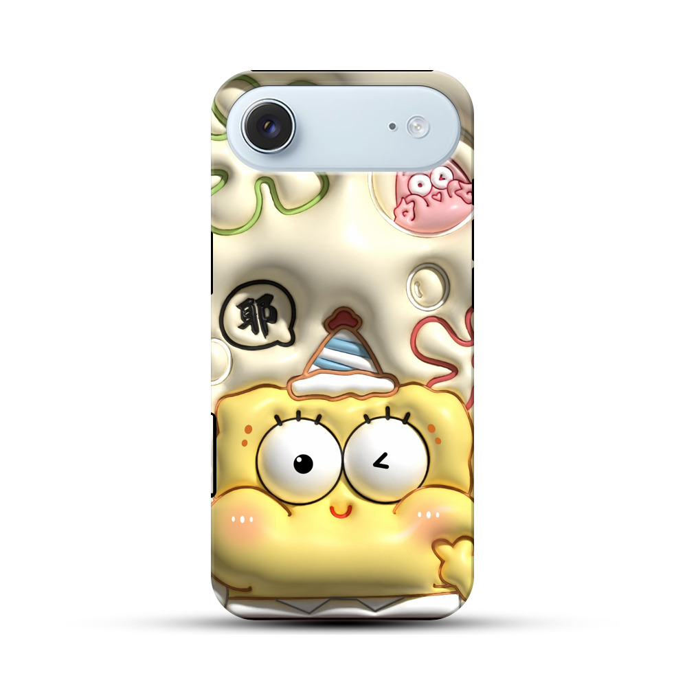 スポンジボブのウィンク iPhone Airオリジナル耐衝撃ケース