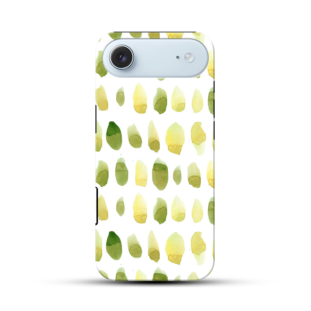 水彩のパターン iPhone Airオリジナル耐衝撃ケース