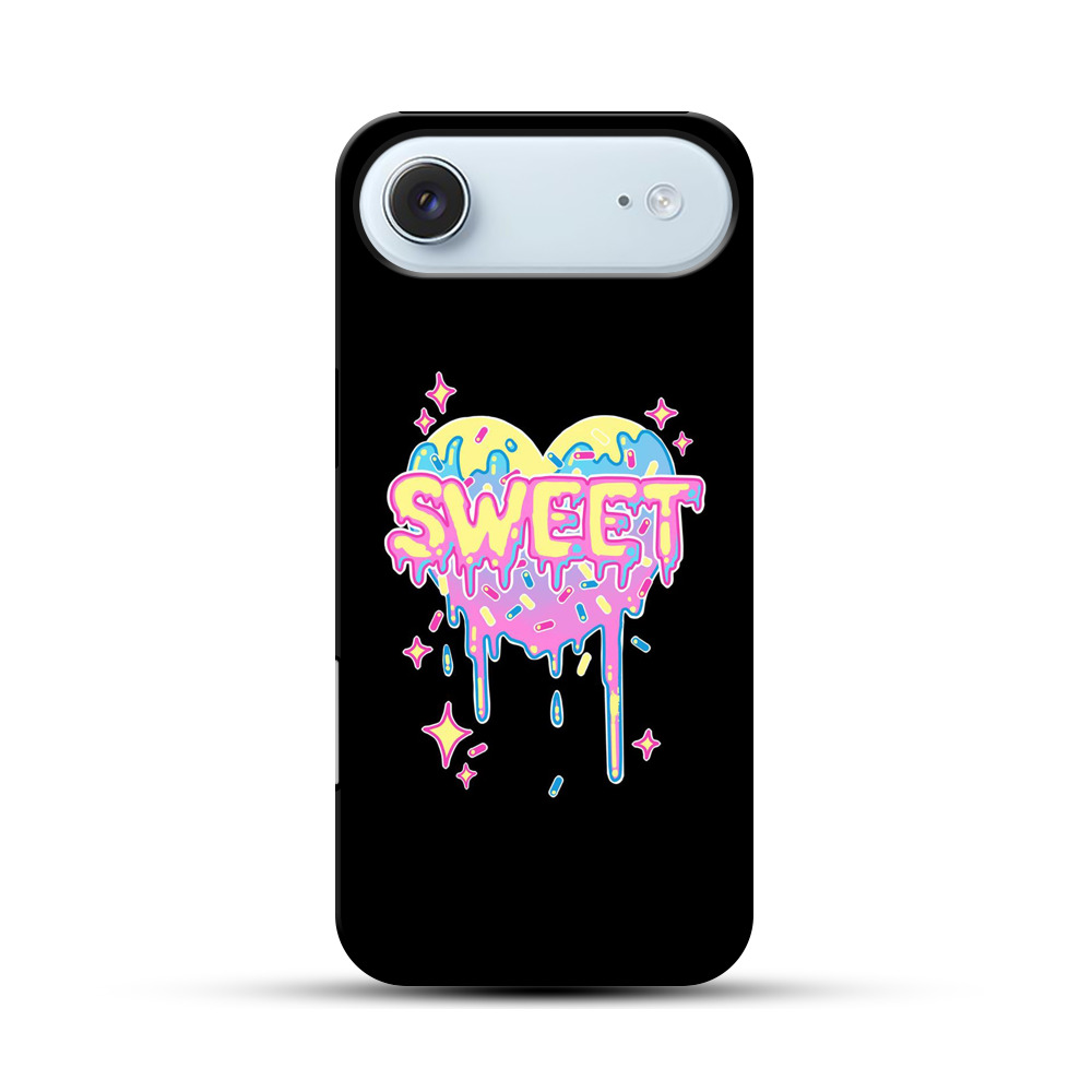 スイートハートの溶けるイラスト iPhone Airオリジナル耐衝撃ケース