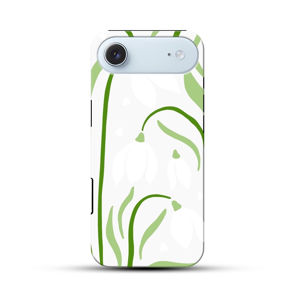 スノードロップの花 iPhone Airオリジナル耐衝撃ケース