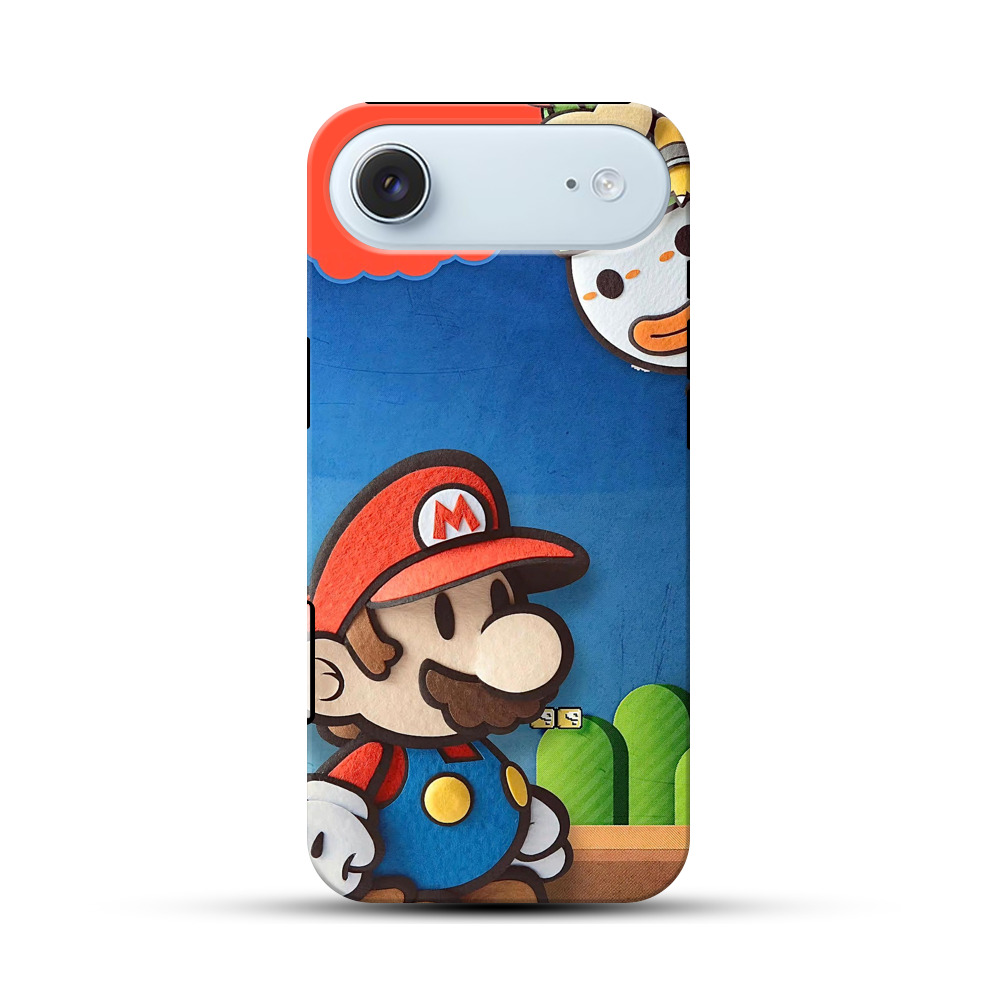 スーパーマリオのイラスト iPhone Airオリジナル耐衝撃ケース