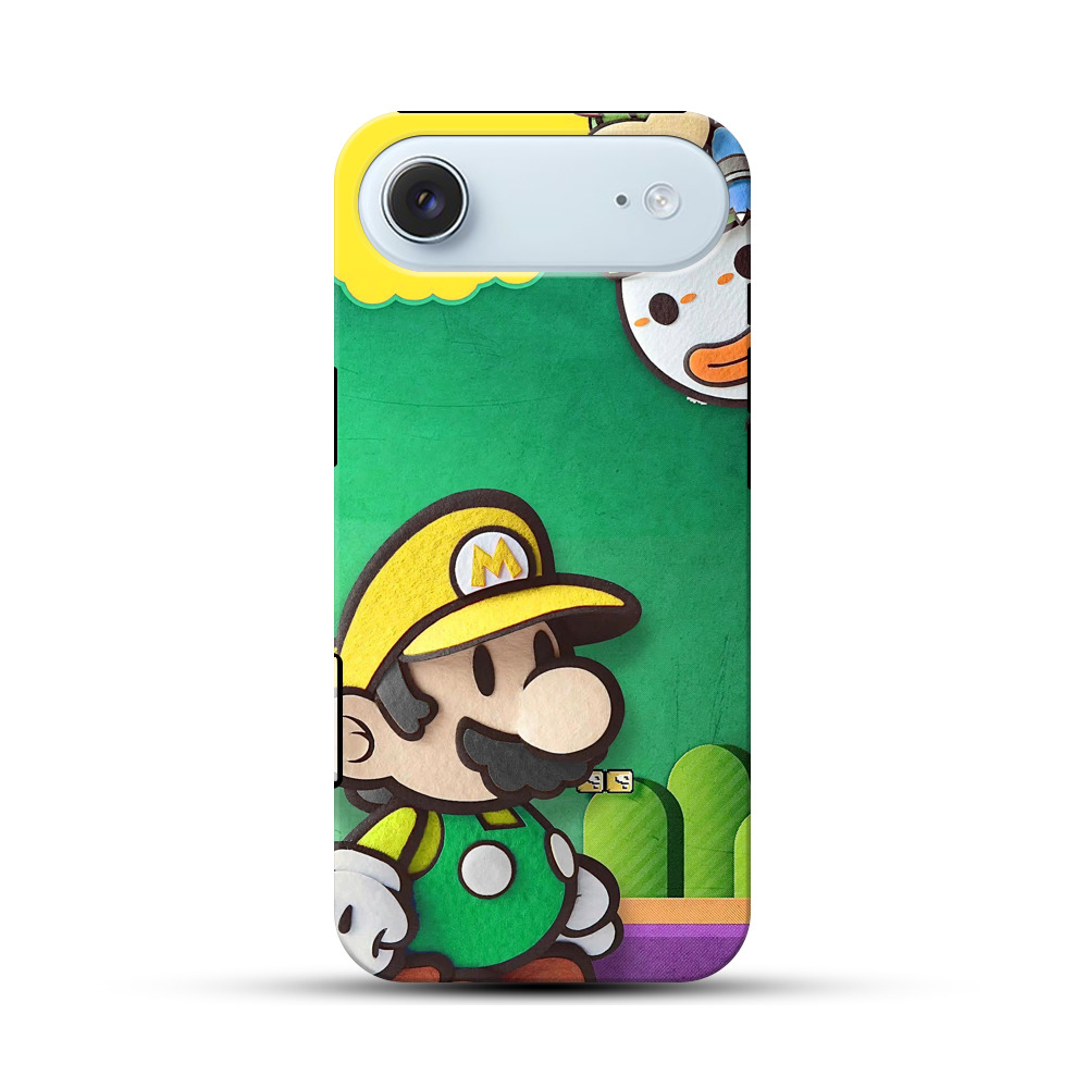 フェルトマリオキャラ iPhone Airオリジナル耐衝撃ケース