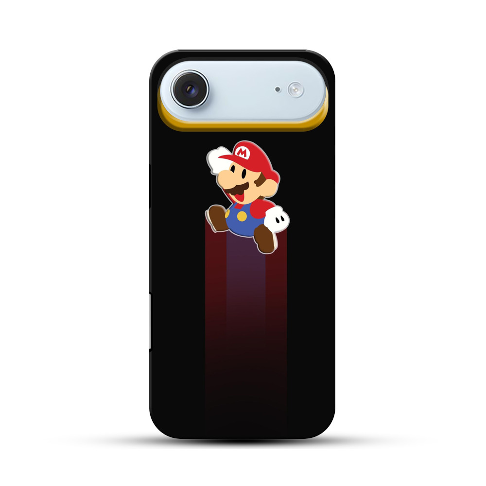 マリオのジャンプ iPhone Airオリジナル耐衝撃ケース