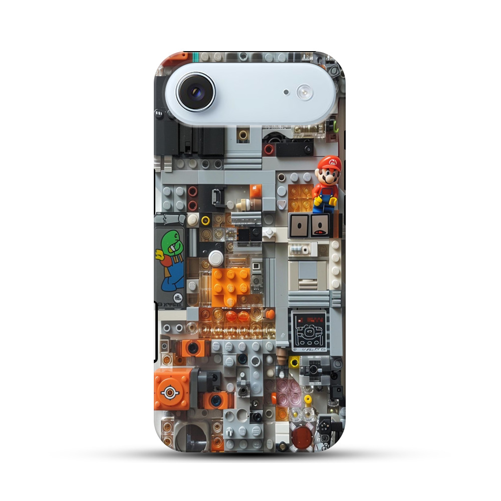 スーパーマリオレゴ iPhone Airオリジナル耐衝撃ケース