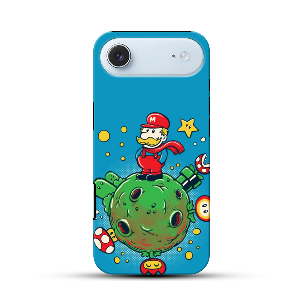 スーパーマリオ風キャラ iPhone Airオリジナル耐衝撃ケース