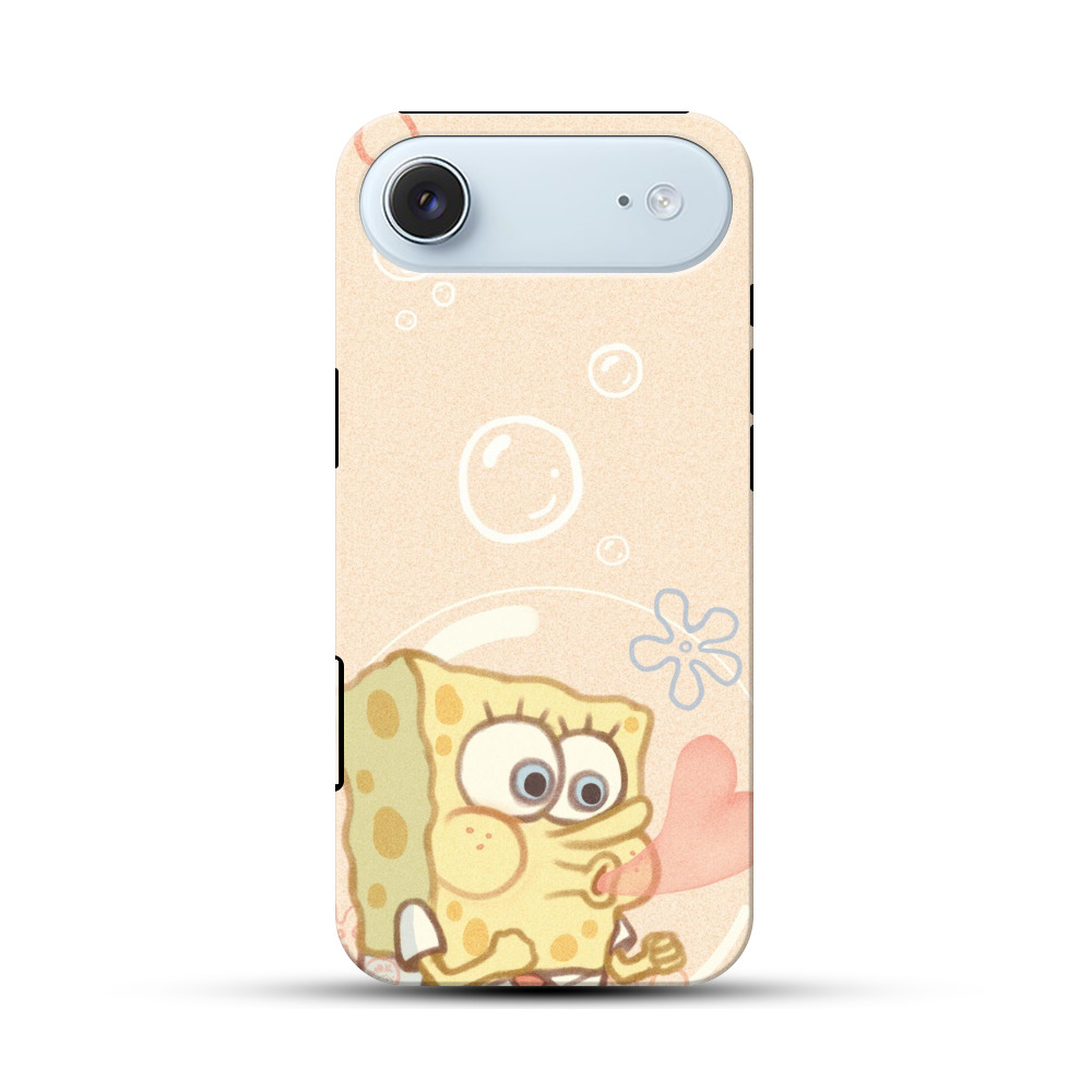 海のスポンジと泡 iPhone Airオリジナル耐衝撃ケース