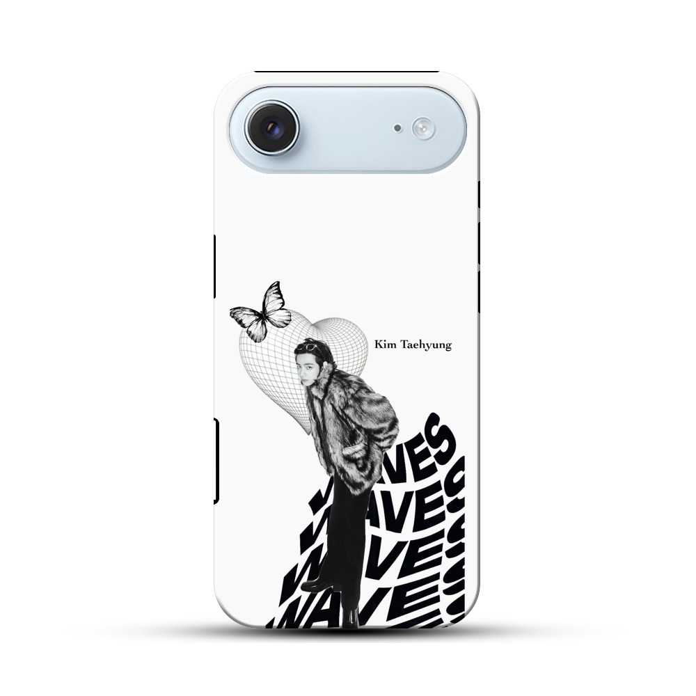 スタイリッシュな蝶 iPhone Airオリジナル耐衝撃ケース