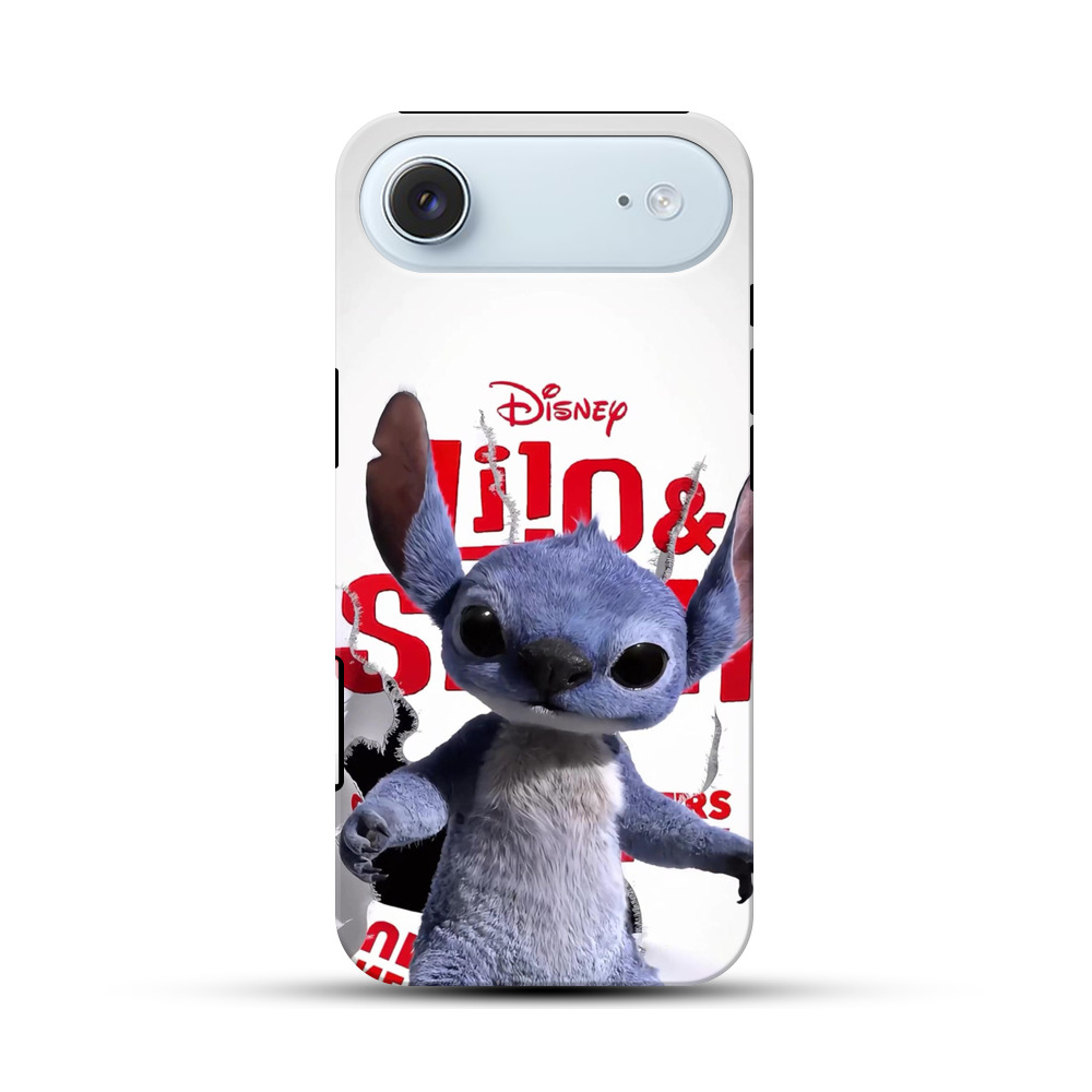 スティッチのキャラクター iPhone Airオリジナル耐衝撃ケース
