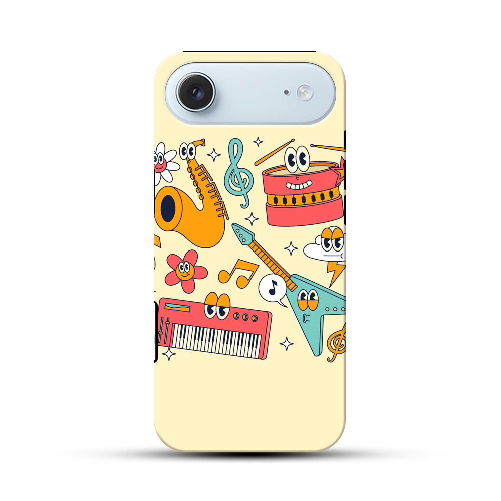 楽しい音楽の道具 iPhone Airオリジナル耐衝撃ケース