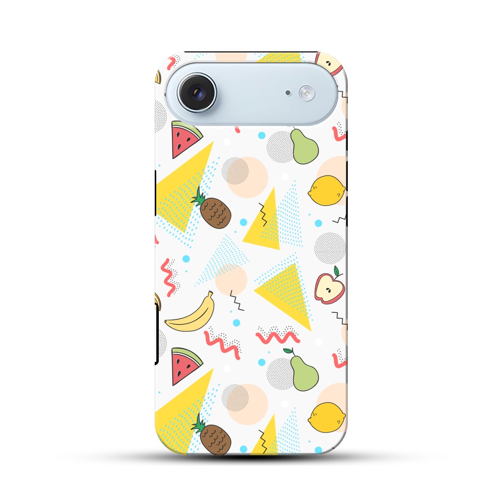 楽しいパターン iPhone Airオリジナル耐衝撃ケース