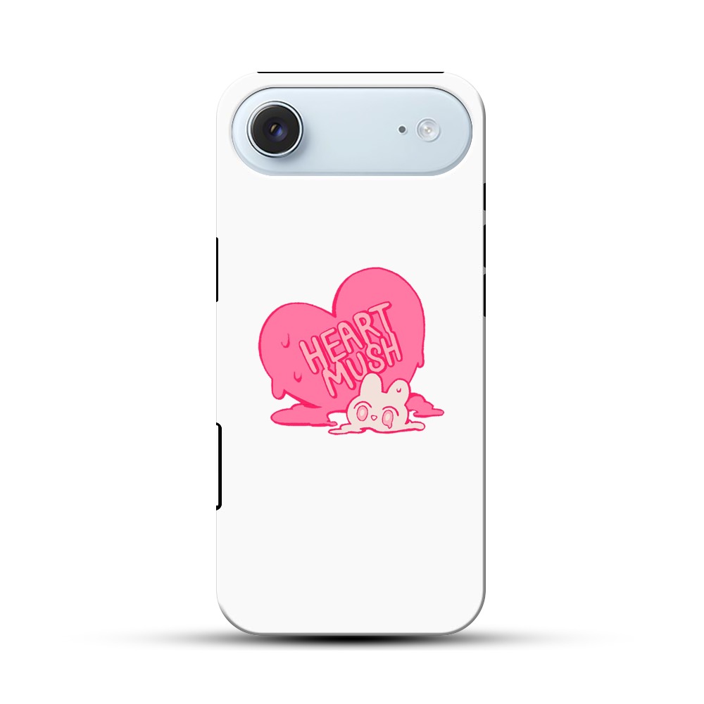 溶けたハートとかわいいキャラクター iPhone Airオリジナル耐衝撃ケース