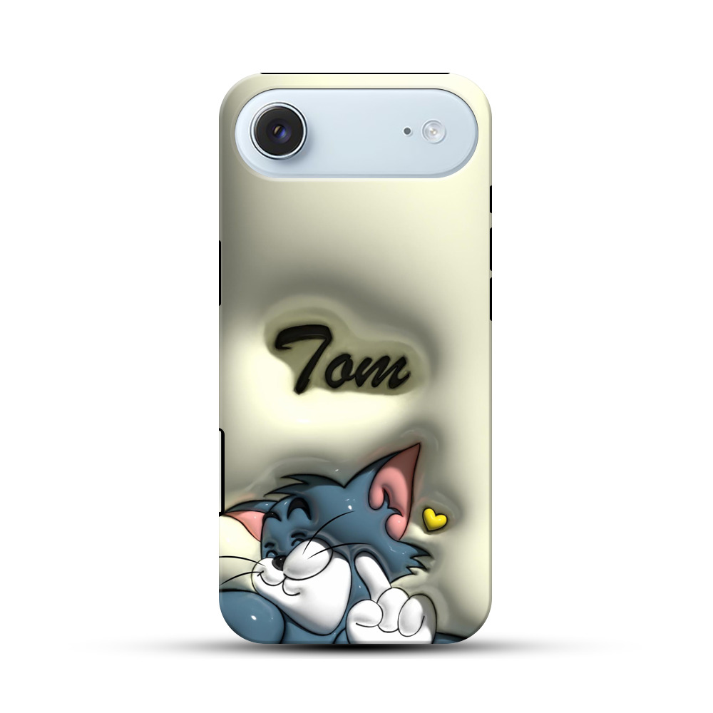 トムのかわいいイラスト iPhone Airオリジナル耐衝撃ケース